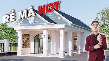 Mẫu nhà vườn giá rẻ được nhiều gia chủ quan tâm | MH01274