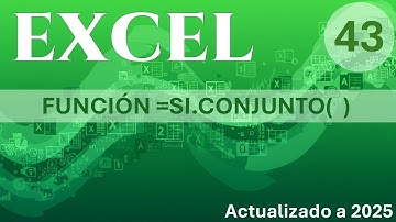 EXCEL - Función =SI.CONJUNTO