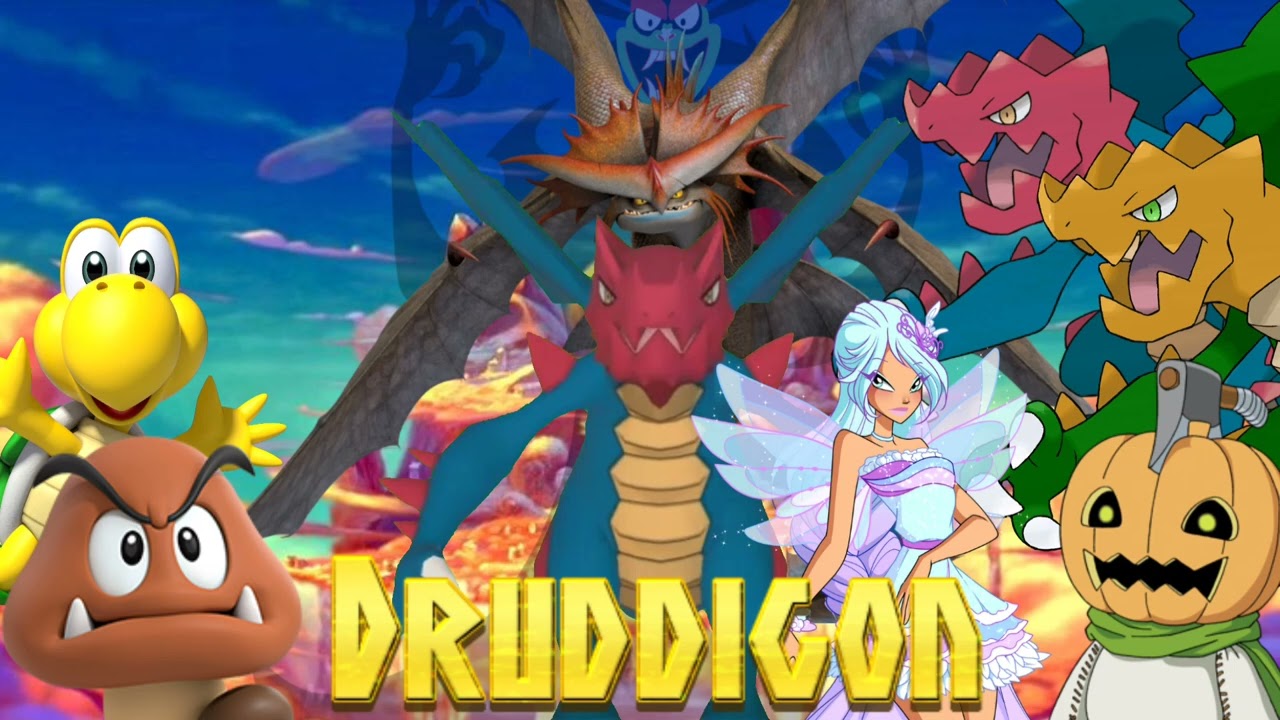 Druddigon ost young druddigon talk mighty druddigon 