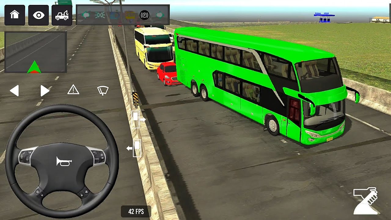 Part -40 : Bus Simulator Indoneshia || Bus Simulator Indoneshia #Bus #games 