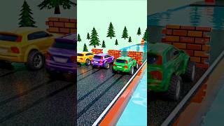 Luxury Shape Car Transformer Race #7 #shorts #viral #games screenshot 1