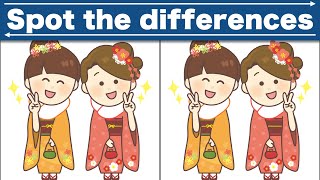 Spot the difference|Japanese Pictures Puzzle No334