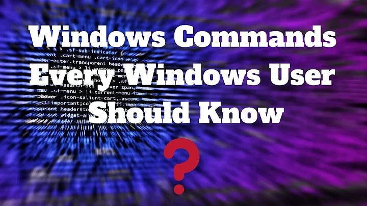 Windows Commands Every Windows User Should Know