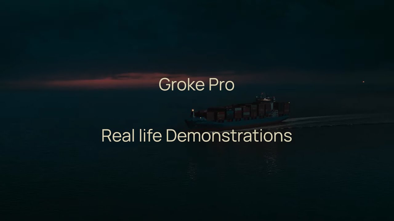 Groke Project Groke Pro - Real life demonstrations October 2022 - YouTube