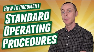 How To Create A Standard Operating Procedure (SOP for short!)