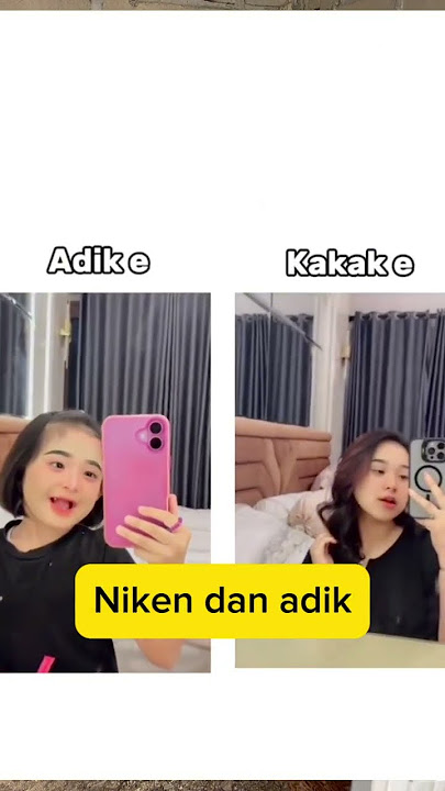 Duo kakak adik Niken salindri dan Nisa Salindri😍❤️😊 #shortvideo