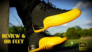 Air Jordan Retro 12 University Gold Review On Feet