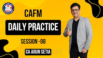 STUDENT DARBAR /DAILY PRACTICE SESSION /SESSION -08/ CS EXECUTIVE