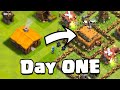 My 24 Hour Progress in Clash of Clans!