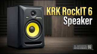 KRK RockIT 6 Speaker SN: HADV009356