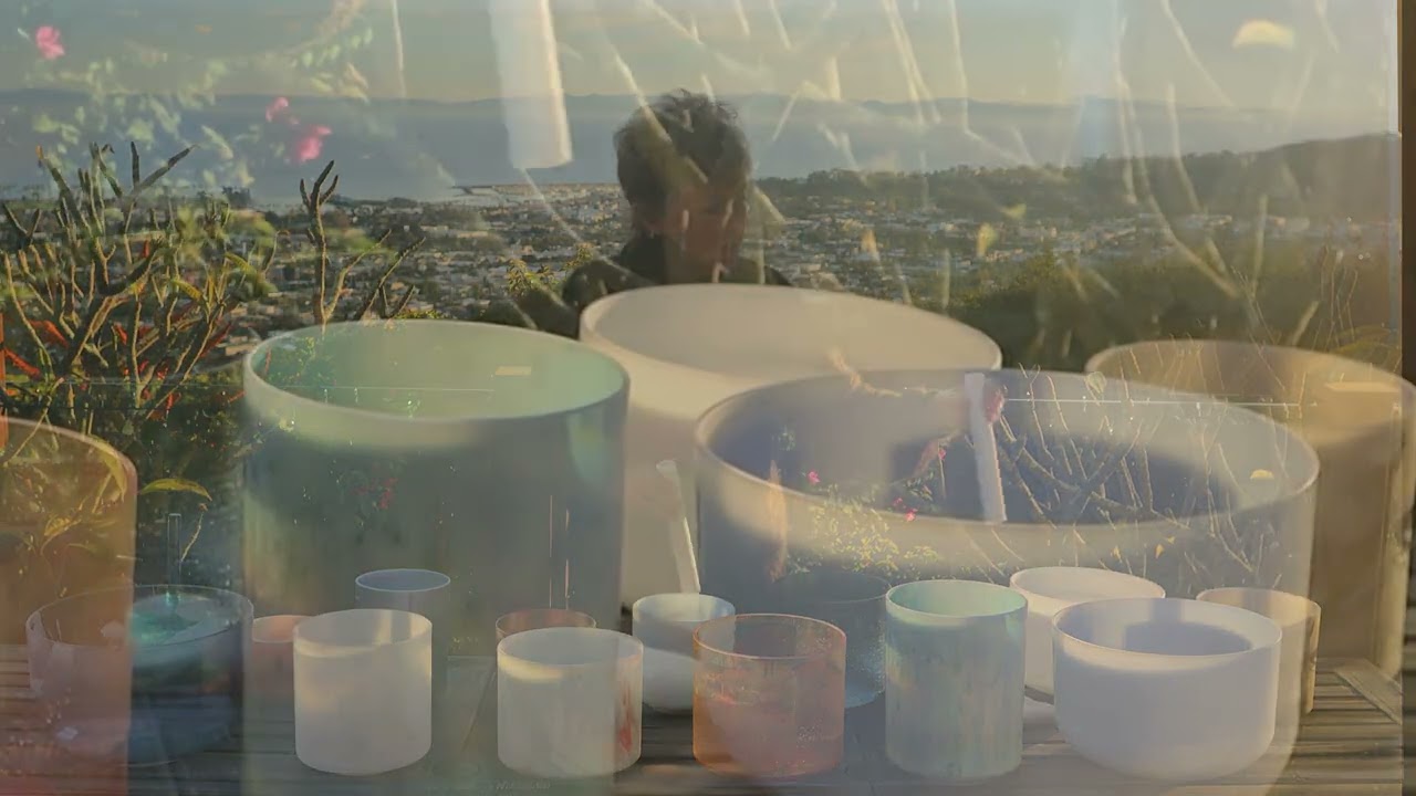 Ocean Dreams Lullaby | Sound Healing with Crystal Bowls & Ocean Drum for Deep, Restful Sleep