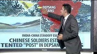 Border row: Areas of dispute between India and China