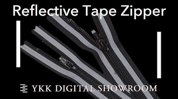 【YKK OFFICIAL】Reflective Tape Zipper Introduction