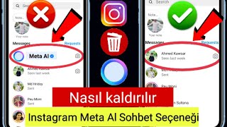 Instagramdan Meta Ai Nasıl Kaldırılır Meta Ai Instagramı Kaldır