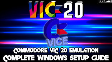 Vice☆Vic 20 Emulation Setup Guide #vic20 #vice #emulator