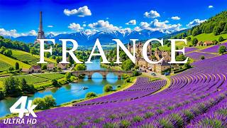 France 4K - A 4K Visual Journey Through Mountains, Beaches, and Countryside - Relaxing Music