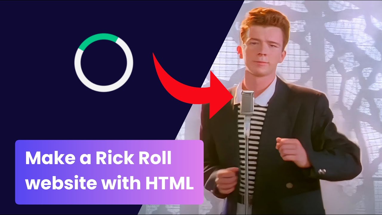 Best Way to Rickroll with Link HTML