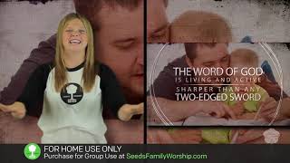 Video thumbnail of "Hebrews 4:12 - The Word Of God (Hand Motions)"