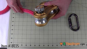 ESA 3/4" Aluminum Rigging Block - Treestuff.com 360 View