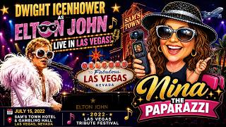 Dwight Icenhower as ELTON JOHN LIVE in Las Vegas 2022 Las Vegas Tribute Festival
