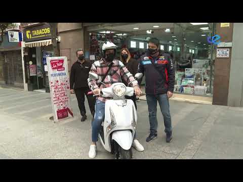 La moto sorteada en la Campaña de Navidad del Centro Comercial Abierto ya tiene dueño