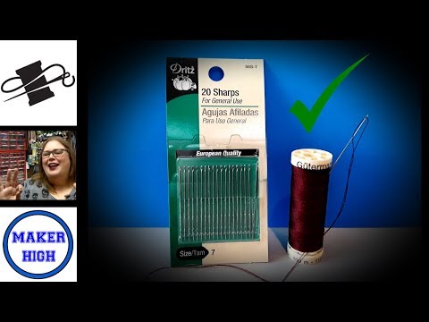 Hand Sewing Tips and Tricks for Newbies - Needles Thread and Beeswax