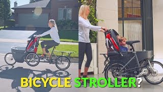 stroller that turns into a bicycle