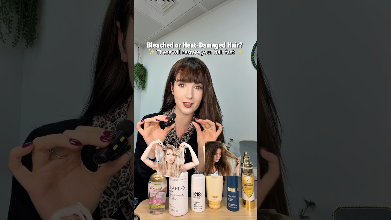 How to fix your fried hair 💆🏻‍♀️✨🤍 