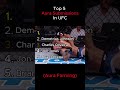 Top 5 Most Impressive Aura Submissions in UFC History π₯