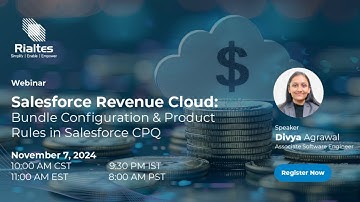 Salesforce CPQ Webinar: Mastering Product Bundles & Rules in Revenue Cloud | Rialtes