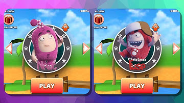 Oddbods Turbo Run Gameplay Newt vs Christmas Fuse