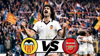 The Day Valencia Stopped Arsenal and Won the Cup Winners' Cup | Arsenal vs. Valencia (1980)