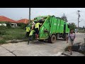 Müllabfuhr - garbage collection Thailand