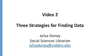 Famous Video 2: Three Strategies for Finding Data Net Worth