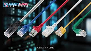 Slim patch cable
