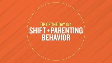 Tip 014 - Shift + Parenting Behavior in After Effects