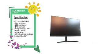 Complies B.v. - Aoc Basic Line 27 Inch Monitor Artikelcode 27B1H