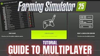 Multiplayer Guide - Farming Simulator 25