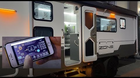 ZONE RV Users rave about the User selectable Automation on the Safiery Integrated Display