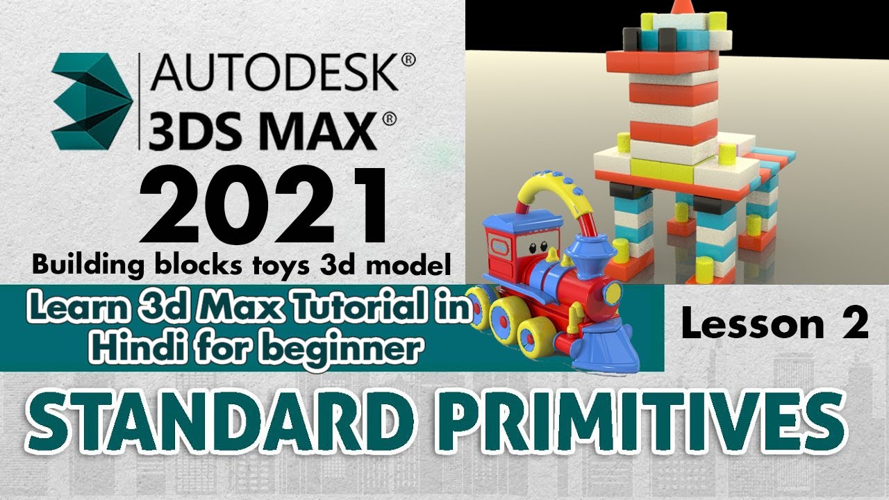 Learn 3d Max tutorial in Hindi for beginner | Lesson 2 | 3DS Max ...
