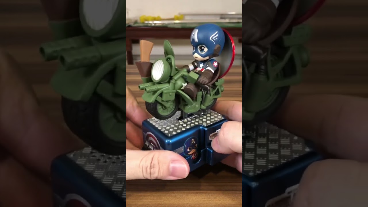 Part 1: Hot Toys Cosrider Captain America. #hottoys