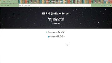 Tutorial ESP8266 & ESP32 Komunikasi dengan LoRa, Monitoring Sensor DHT11 Berbasis Web Server