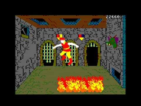 [AMSTRAD CPC] Dragonu0027s Lair Part II : Escape From Singeu0027s Castle - Review u0026 Longplay