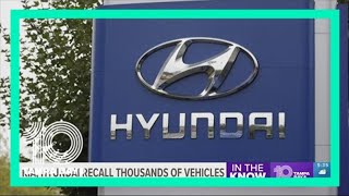Hyundai, Kia recall 281,000 SUVs, warn owners to park outside