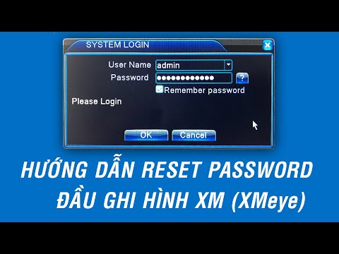 Video Hướng dẫn khôi phục mật khẩu Đầu ghi hình XMeye | How... - youtube