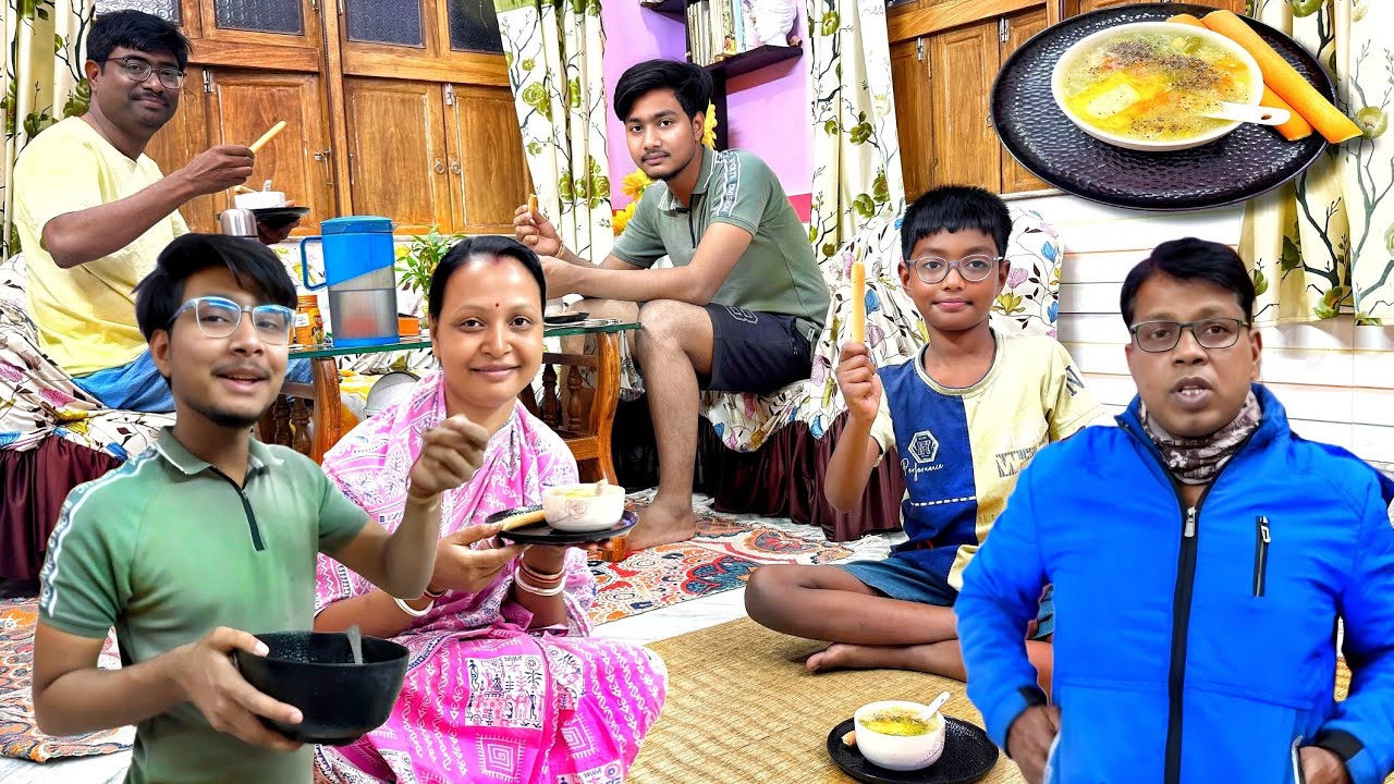 সবাই জানতে চেয়েছিল কৌশিক কেন রোজ আসে! আজ সত্যিটা জানুন । শীতের সন্ধ্যায় গরম গরম চিকেন স্যুপ