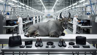 Inside a Massive Nilgai Leather Facility: Full Production Workflow