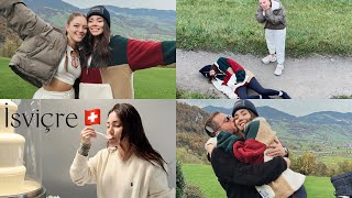 İSVİÇRE VLOGU 🇨🇭🫕🏔️  çikolata fabrikası gezip şeker komasına girdik 🍫 by Merve Özcan 157,834 views 1 year ago 54 minutes