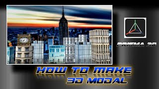 How To Make Building (City) 3d  Model || 3d App Tutorial screenshot 1