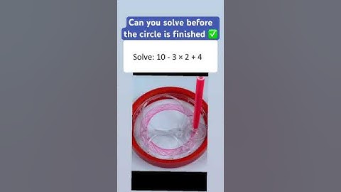 The Countdown Riddle: What